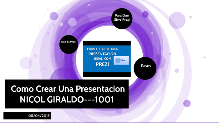 Como Hacer Una Presentacion En Prezi By Nicol Giraldo On Prezi