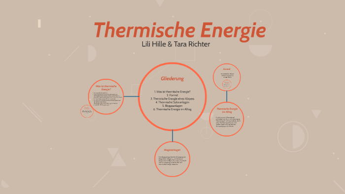 Thermische Energie by Tara Richter on Prezi