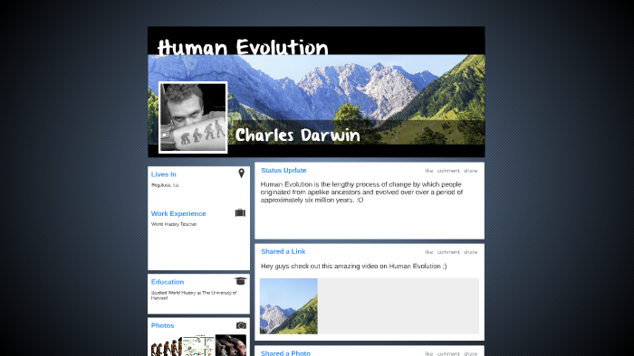 Human Evolution by Jasmine Peters on Prezi