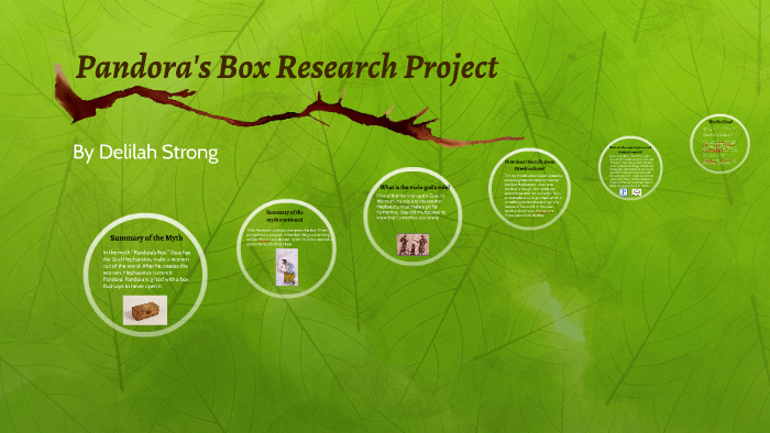 research on pandora's box