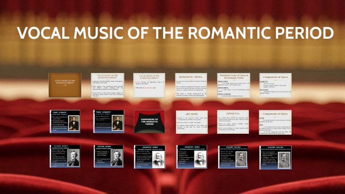 essay about vocal music of romantic era opera