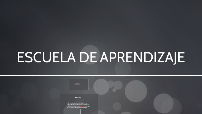 ESCUELA DE APRENDIZAJE by jenny gallego on Prezi