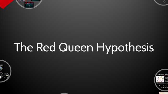 red queen hypothesis quizlet