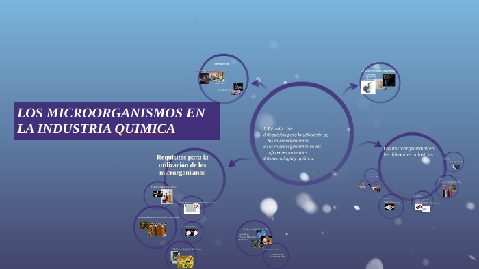 LOS MICROORGANISMOS EN LA INDUSTRIA QUIMICA by Adrien B on Prezi