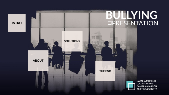 bullying presentation by Lucia Marinas on Prezi