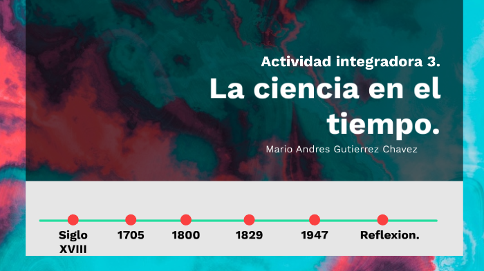 La ciencia en el tiempo by Mario Andres Gutierrez on Prezi