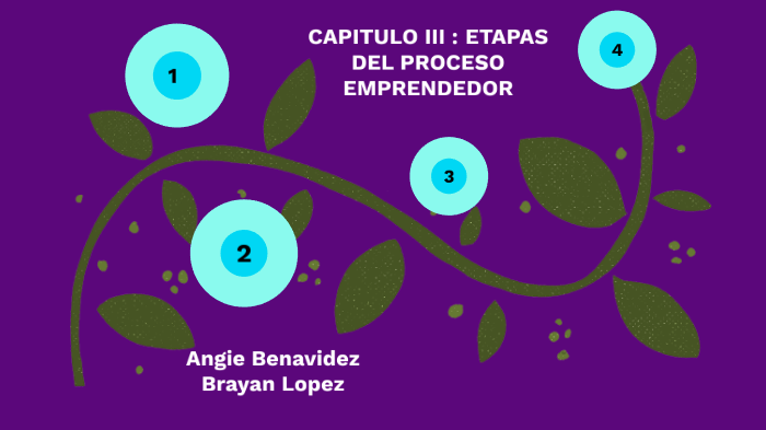 Capitulo Iii Etapas Del Proceso Emprendedor By Angie Gomes