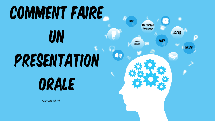 comment réussir sa présentation orale