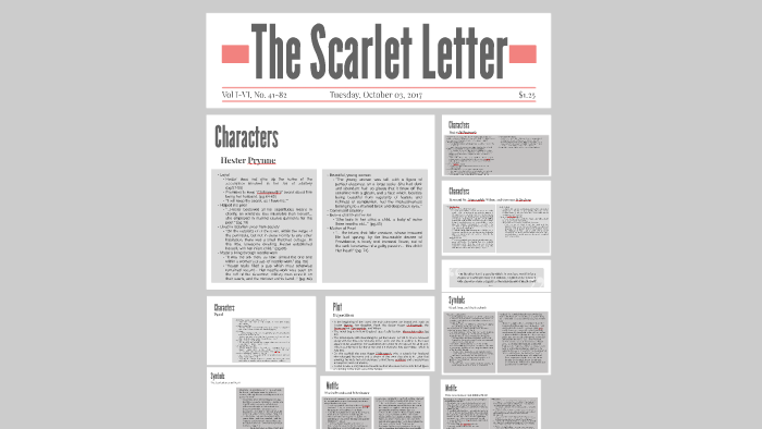 The Scarlet Letter by Anaise Thomas on Prezi