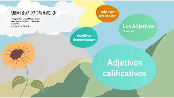 Adjetivos Calificativos V2 by Mateo Lopez on Prezi Next