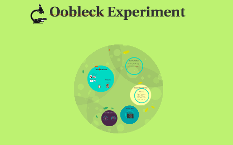 dependent variable in oobleck experiment