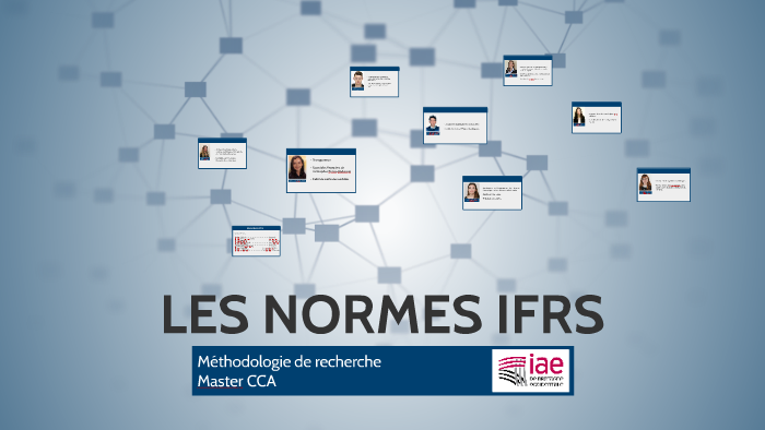 LES NORMES IFRS By Ismail Bendriss Alami On Prezi