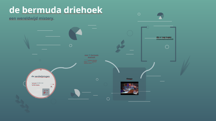 de bermuda driehoek by noah vandermeule