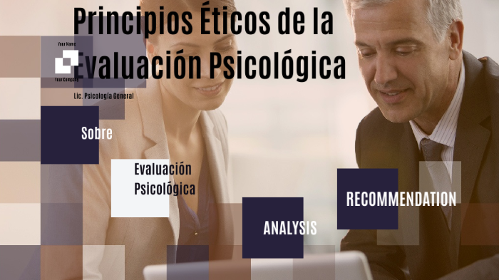 Principios Éticos De La Evaluación Psicológica By Abbey Vargas 1770