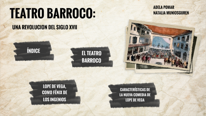 TEATRO BARROCO: UNA REVOLUCIÓN DEL SIGLO XVII by Natalia Muniosguren on ...