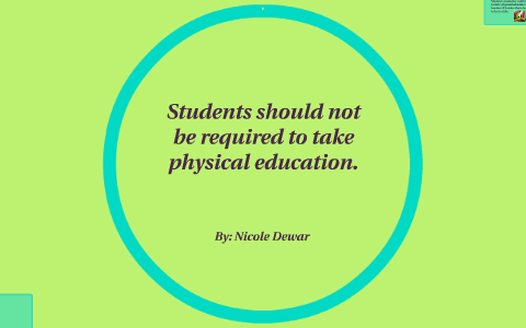 Should Physical Education Be Required?