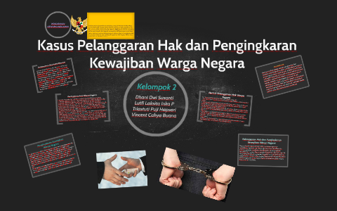 Kasus Pelanggaran Hak Dan Pengingkaran Kewajiban Warga Negar By Laksita ...