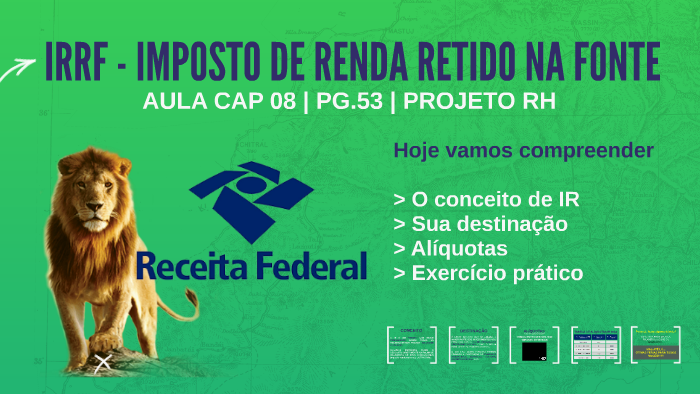 IRRF - IMPOSTO DE RENDA RETIDO NA FONTE by Vanessa Ternoski on Prezi