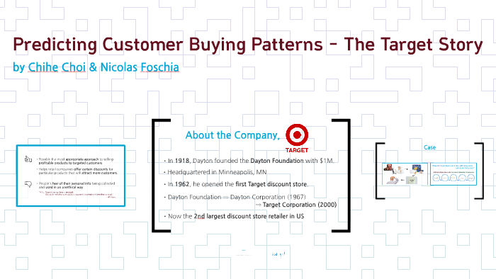 Predicting Customer Buying Patterns - The Target Story by Chihe Choi on ...