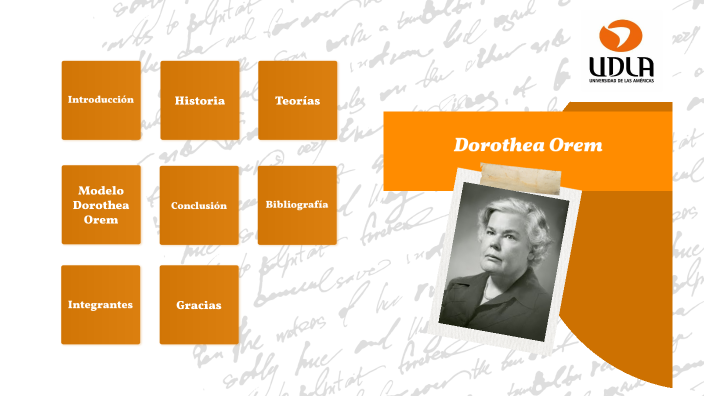 Dorothea Orem By Pía Pizarro On Prezi