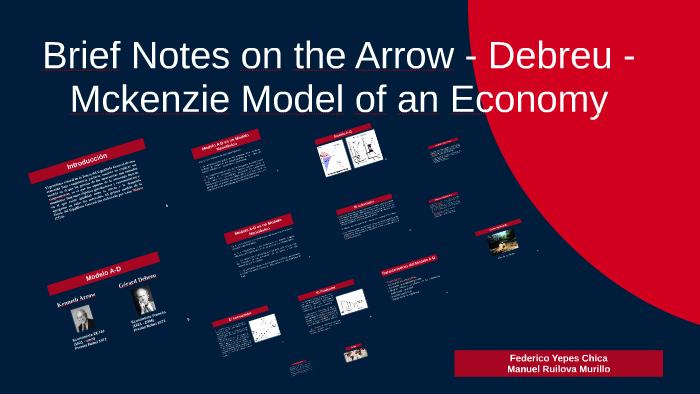 Brief Notes on the Arrow - Debreu - M by manuel Ruilova on Prezi Next