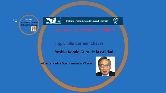 Gestion de los sistemas de calidad by karina Hernandez on Prezi