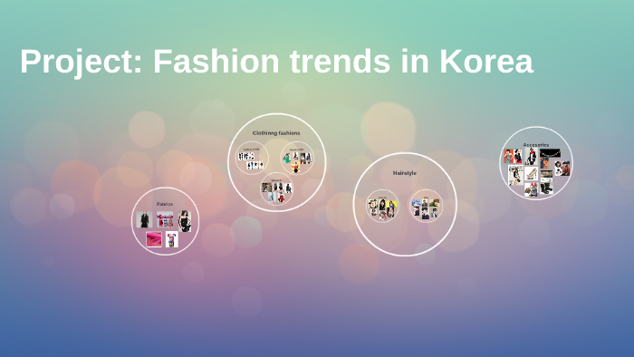 Project: Fashion trends in Korea by Brenda Eslava