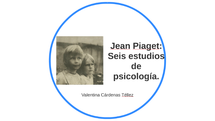 Jean Piaget Seis estudios de psicolog a. by Valentina Cardenas on