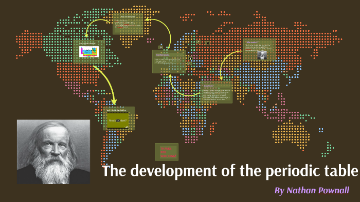 The development of the periodic table by Nathan Pownall on Prezi