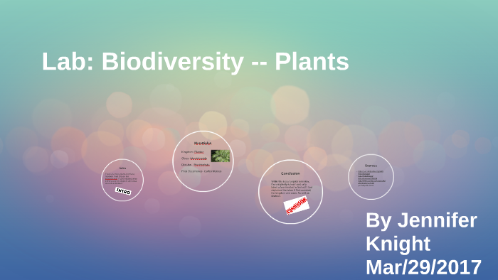 Lab: Biodiversity -- Plants by on Prezi