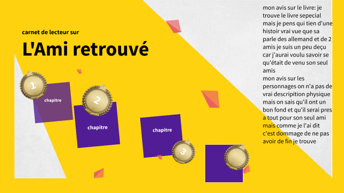 L'ami Retrouvé Questionnaire De Lecture Corrigé carnet de lecteur sur l'ami retrouvé by timeo flemal on Prezi