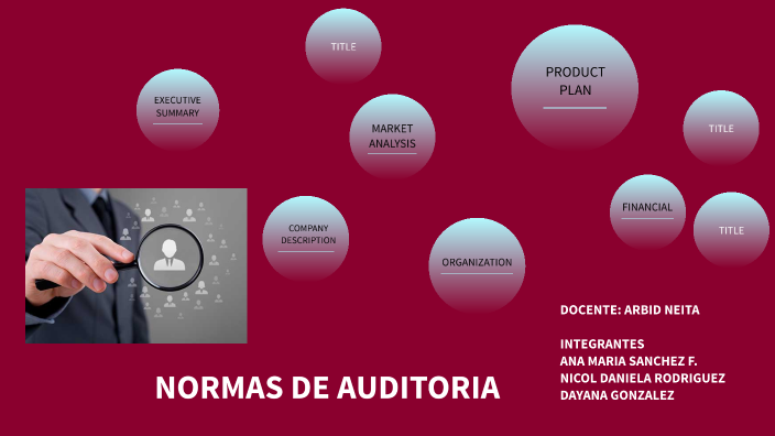 NORMAS DE AUDITORIA by ANA MARIA SANCHEZ FORERO on Prezi