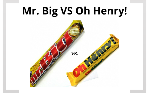 Mr Big Vs Oh Henry By Kirk Mchugh