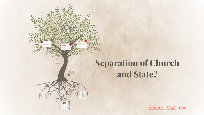 Separation Of Church And State? By Ántonia De Leon On Prezi