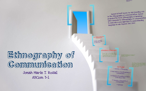 ethnography of communication essay