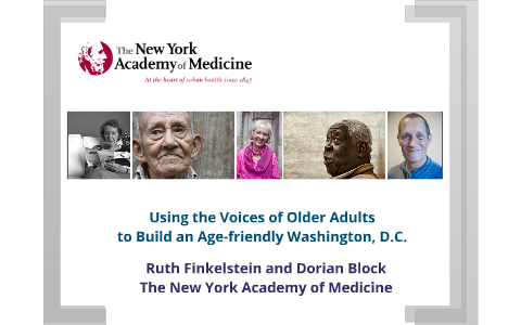 Using the Voices of Older Adults to Build an Age-friendly Washington ...