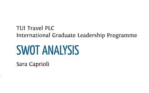 SWOT ANALYSIS by Sara Caprioli on Prezi