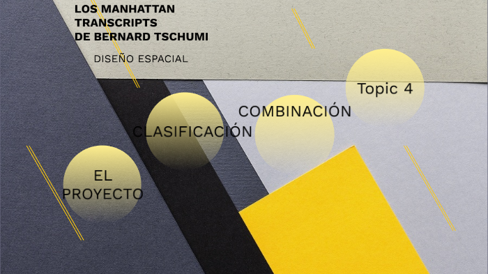 DISEÑO ESPACIAL. LOS MANHATTAN TRANSCRIPTS by Paul Hisao Jimenez ...