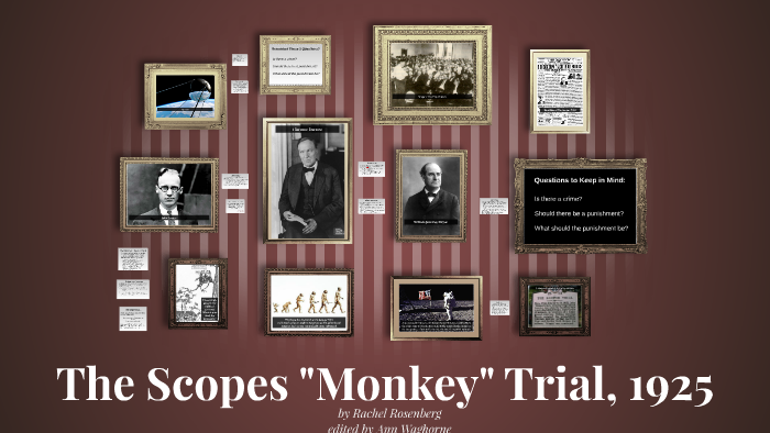 The Scopes Monkey Trial PowerPoint Presentation By Ann Waghorne