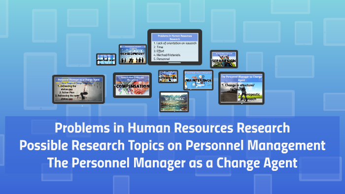human relations research topics