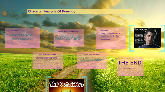ponyboy character analysis