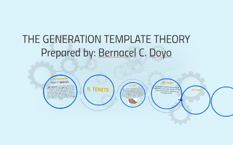 THE GENERATION TEMPLATE THEORY by Bernacel Louise Doyo on Prezi