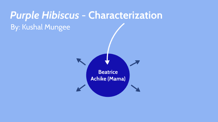 Characterization Purple Hibiscus by Kushal Mungee on Prezi