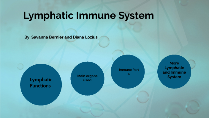 Lymphatic Immune System Project by Amsdiana Ams on Prezi