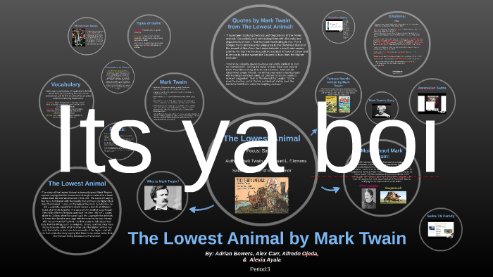 the lowest animal sparknotes