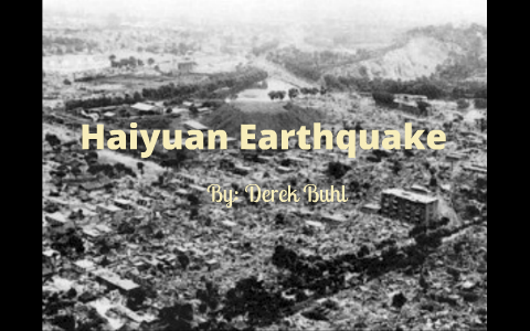 haiyuan earthquake