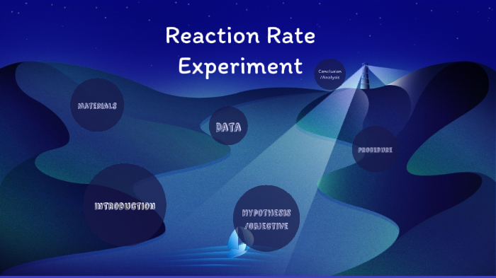 reaction rate experiment discussion