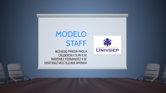 MODELO STAFF by brenda martinez on Prezi Next