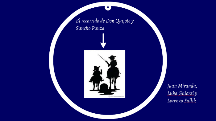 El Recorrido De Don Quijote Y Sancho Panza By Juan Miranda On Prezi