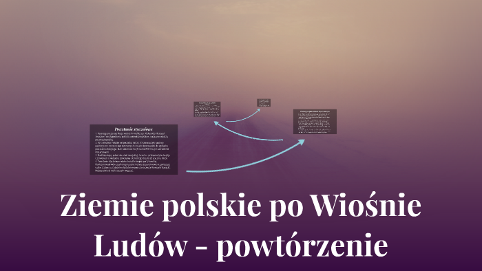 Ziemie polskie po Wiośnie Ludów - powtórzenie by Zuzanna Panas on Prezi